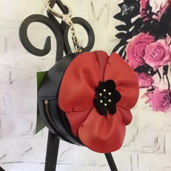 kate spade Handbags - SOLD/Authentic Kate Spade OohLa-La Flower coin/Key